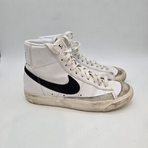 Nike Shoes Womens 6.5 Blazer Mid 77 High Top Lace Up Sneakers CZ1055-D0 White